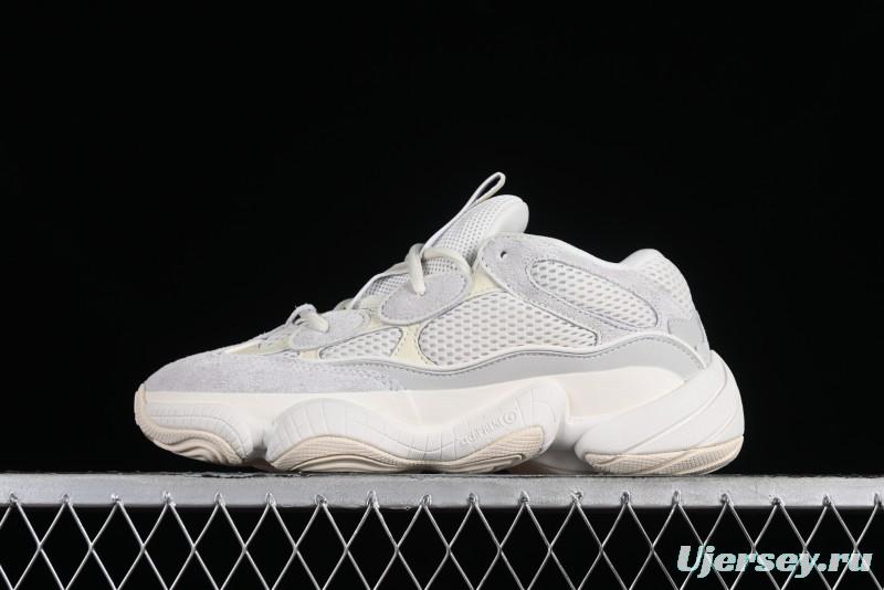 Adidas Yeezy 500 Bone White Casual Running Shoes - FV3573