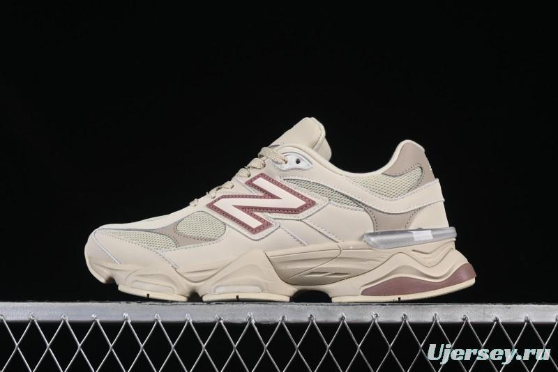 Joe Freshgoods x New Balance 9060 Retro Running Sneakers with ABZORB Cushioning - U9060ZGC