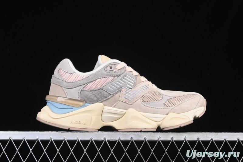 New Balance 9060 Retro Casual Running Sneakers with ABZORB Cushioning Technology - U9060WCG