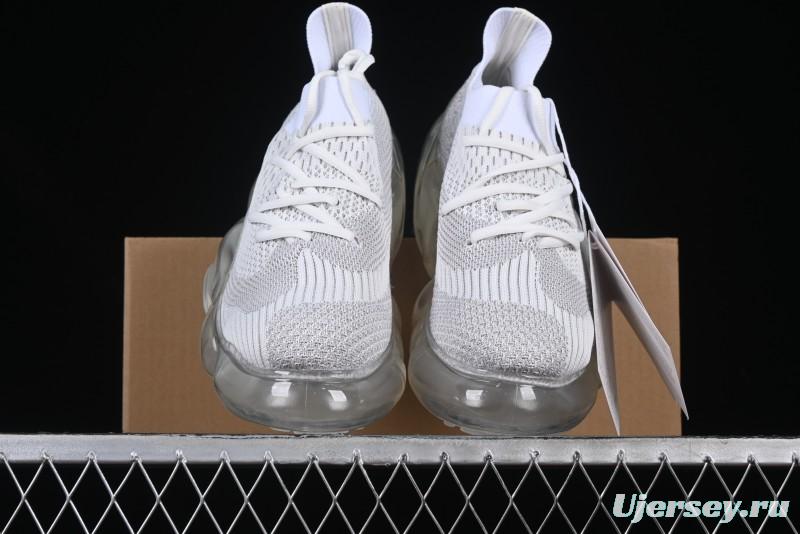 Grounds Big Bubble Heightening Platform Sneakers White Gray - AJE5