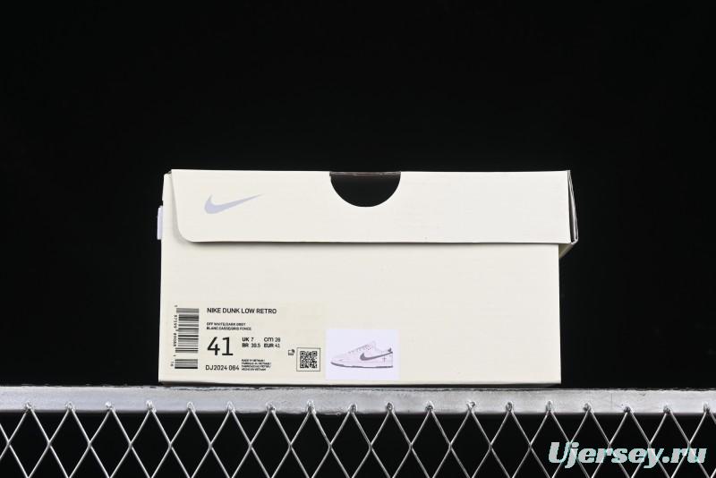 Nike SB Dunk Low Chrome Hearts Collaboration Cross Print Grey Swoosh Anniversary Custom Low-Top Casual Sneakers - DJ2024-064