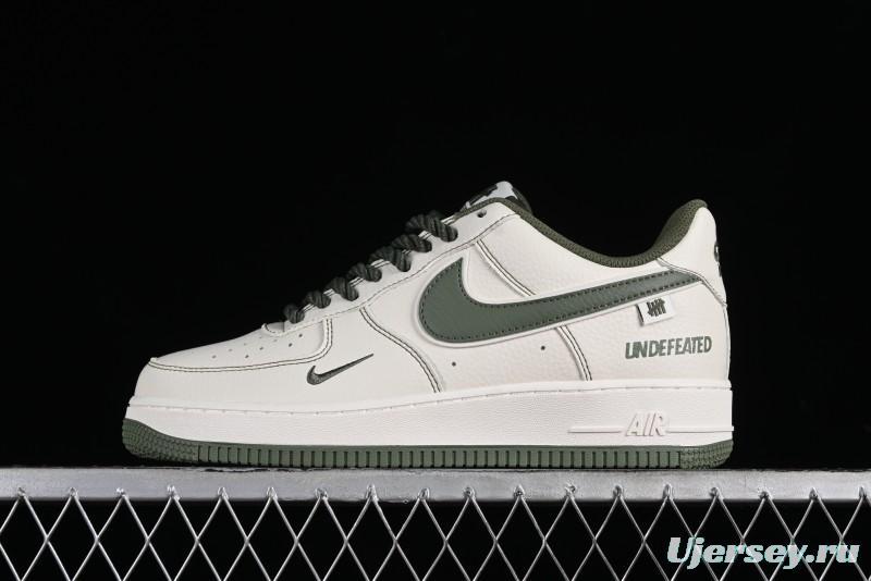 Nike Undefeated x Air Force 1'07 Low Military Green Hemp Rope Casual Sneakers - UT2023-202