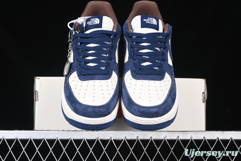 Nike Air Force 1'07 Low The North Face Collaboration - Steel Blue Low-Top Casual Sneakers - KK1988-032