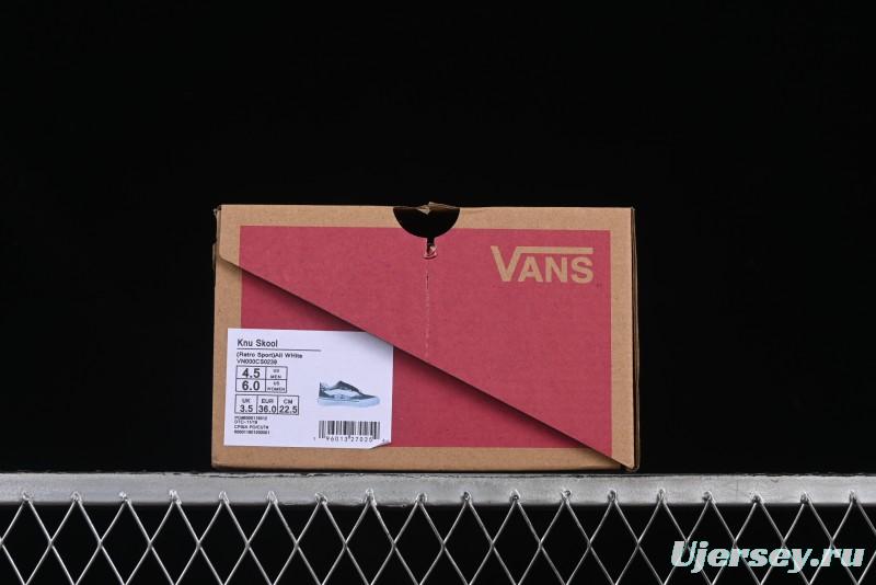 Vans Knu Skool Comfortable Fashion Slip-Resistant Wear-Resistant Low-Top Casual Sneakers - VN000CS0239