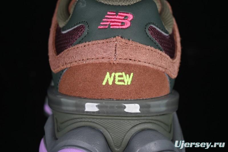 New Balance 9060 Retro Casual Running Shoes with ABZORB Cushioning Technology - U9060BUR