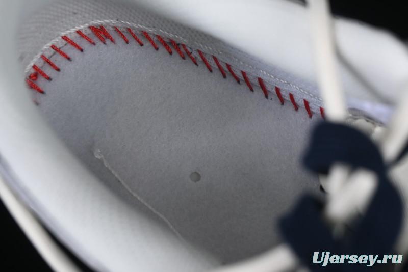 Nike Air Force 1 '07 Low The North Face Collaboration Grey Blue Lace-Up Low-Top Casual Sneakers - DM6688-024