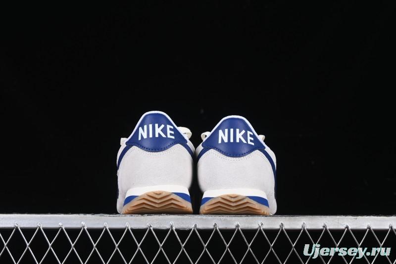 Nike Classic Cortez Leather Retro Running Shoes - FQ8108-110