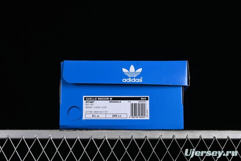 Adidas Originals Gazelle Indoor IH7487 Retro Casual Slip-Resistant Wear-Resistant Low-Top Skate Shoes