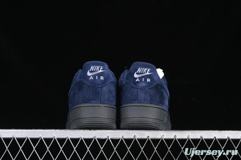 Nike Air Force 1 '07 Low Casual Sneakers in Light Blue with Full-Length Air Cushion - HQ3822-400