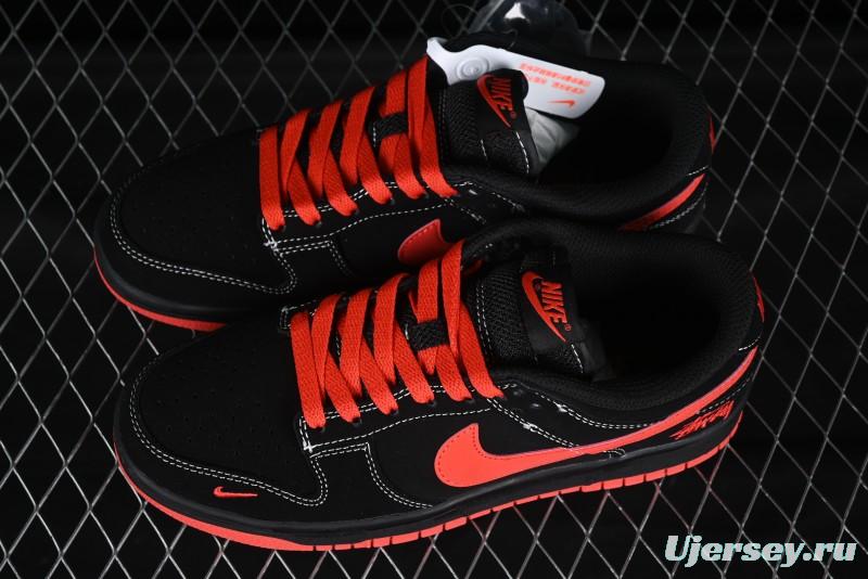 Nike SB Dunk Low Stussy Anniversary Custom Low-Top Casual Skate Shoes - KK1333-028