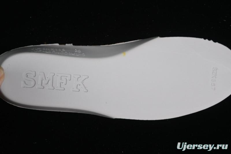 SMFK Comfortable Chunky Sole White Sneakers - T.D4