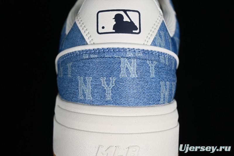 MLB Chunky Liner Basic Height Increasing Platform Sneakers with 6cm Inner Lift - 3ASXCLD4N50BLS