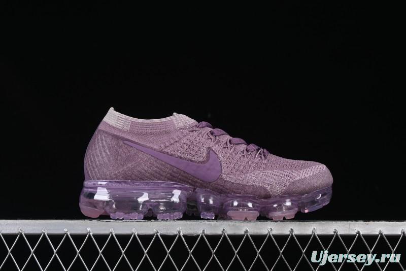 Nike Vapormax Flyknit Breathable Casual Running Shoes with Full-Length Air Cushion - 849557-500