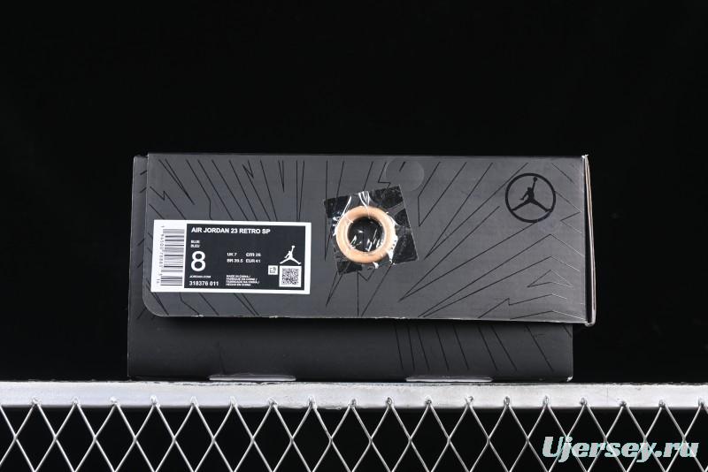 Nike Air Jordan 23 AJ23 Mid Retro Casual Basketball Shoes with Visible Air Cushion - 318376-011