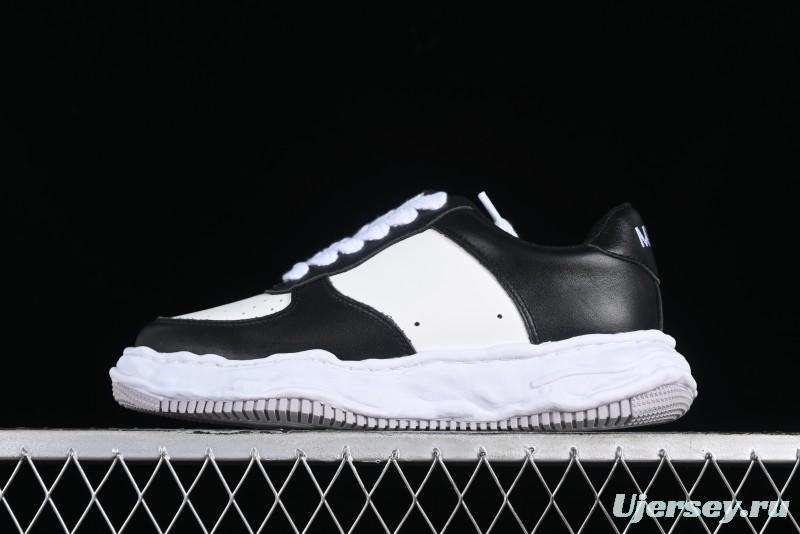 MMY Wayne Original Sole Leather Low Sneaker with Deconstructed Ice Cream Sole - W.E5