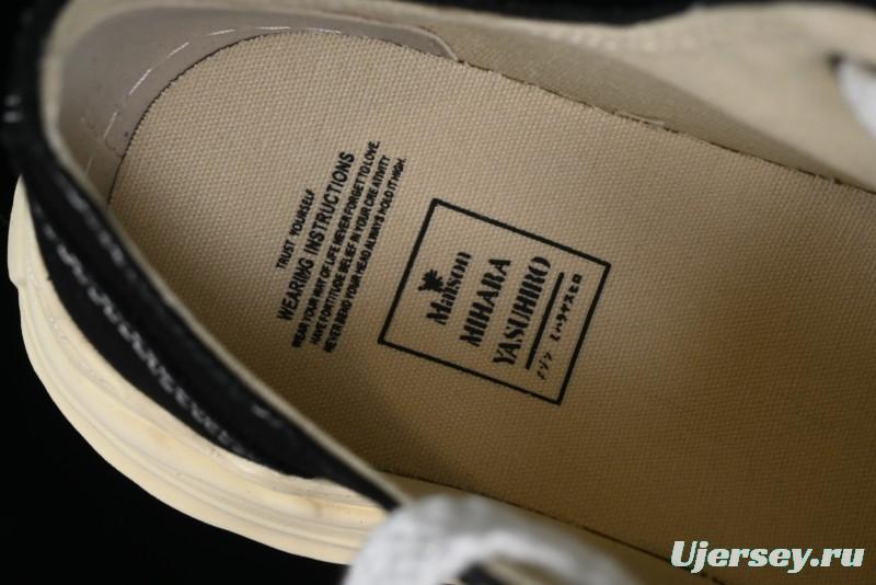 Wayne MMY Original Sole Leather Low Sneaker with Deconstructed Ice Cream Sole - W.E5