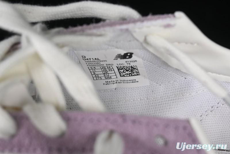 New Balance NB471 Series Fabric Split Leather Casual Lifestyle Shoes - U471AL