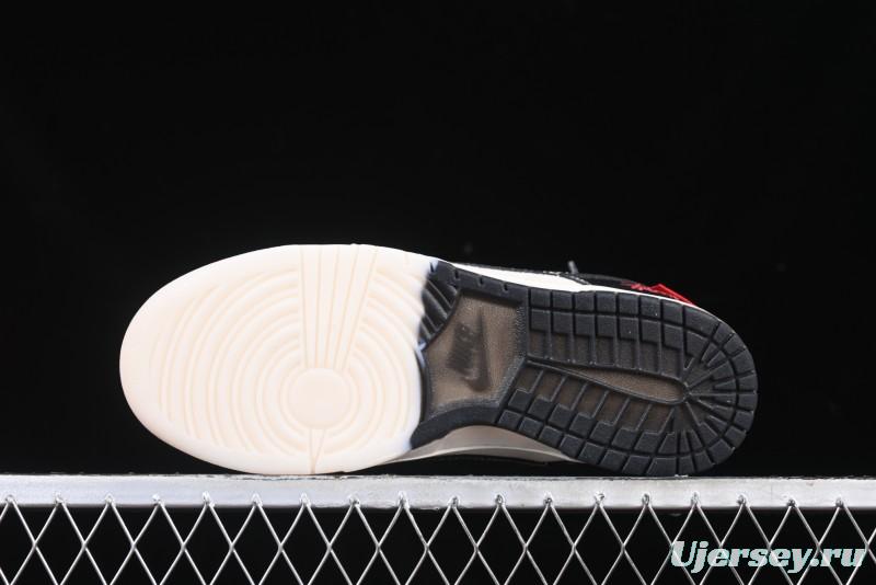 Nike SB Dunk Low Year of the Snake Limited Edition Black Snake Dual-Color Anniversary Custom Low-Top Casual Skate Shoes - HH7518-031