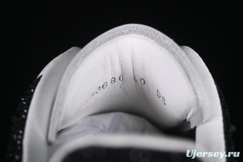 Alexander McQueen Oversized Sneakers with Black Suede Heel Detail - D.E5