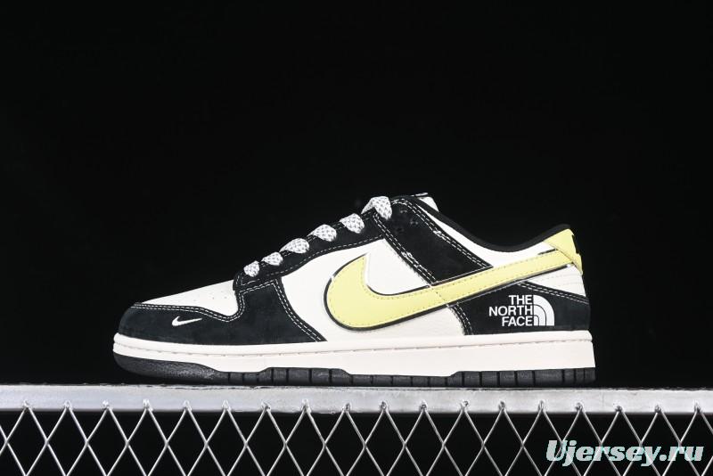 Nike SB Dunk Low The North Face Collaboration Anniversary High-End Custom Low-Top Casual Skate Shoes - XX3168-113