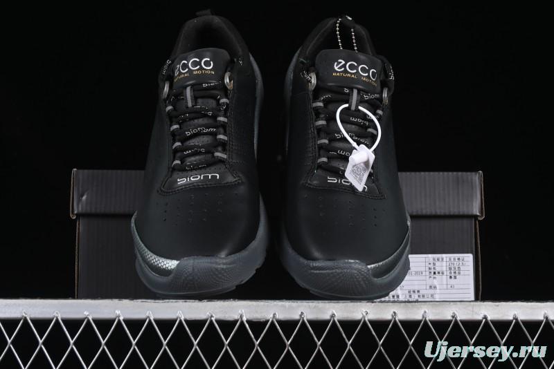 ECCO BIOM C Classic Genuine Leather Breathable Slip-Resistant Running Shoes - 09150451707