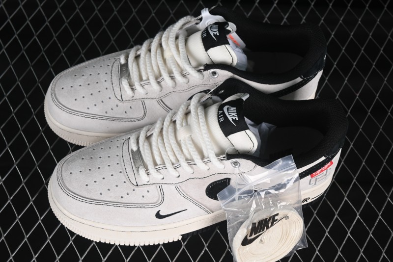 Nike Air Force 1 '07 Low Champion Collaboration Triple Swoosh Low-Top Casual Sneakers - SJ6698-021