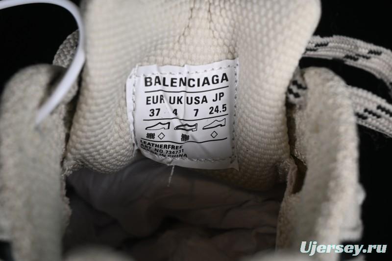 Balenciaga Phantom Sneaker 10th Generation Trend Running Shoes with Transparent Heel Strap - W3XDC2002