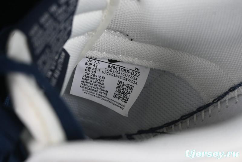 Nike SB Dunk Low Stussy Collaboration Embroidered Navy Swoosh Anniversary Custom Low-Top Casual Sneakers - MM1089-032