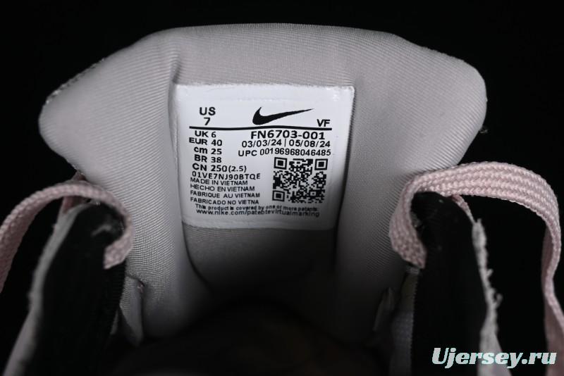 Nike Runtekk V2K Retro Low-Top Running Shoes with Cushlon Foam and Anti-Slip Design - FN6703-001