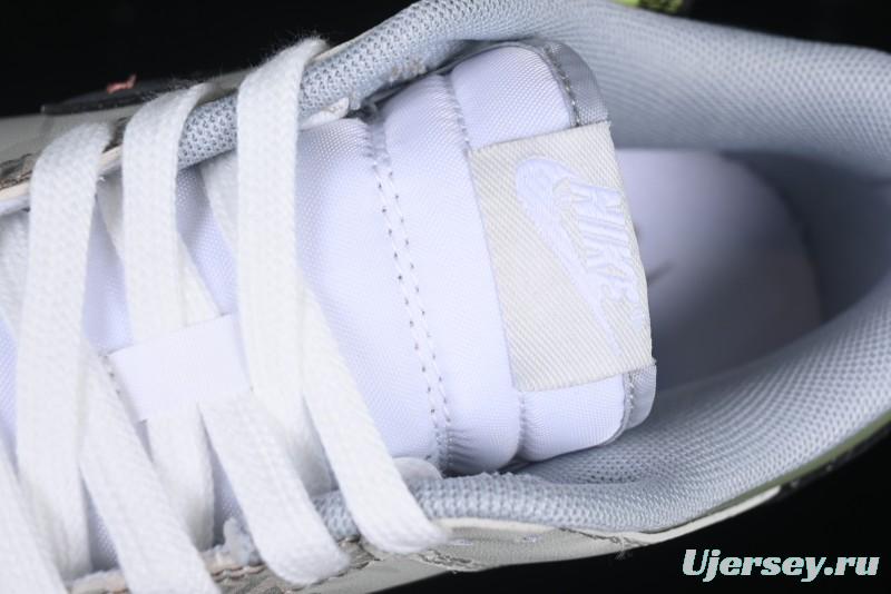 Nike Dunk Retro Low Grey Fog Panda Prank Mountain Theme Casual Sneakers - DD1391-103