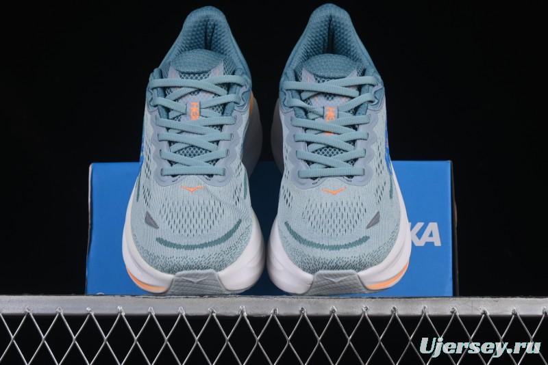 HOKA ONE ONE Bondi 9 Cushioned Running Shoes with Soft EVA Midsole - 1162011 GYBU