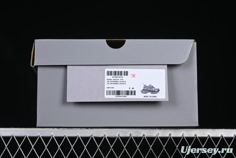 Balenciaga Phantom Sneaker 3XL Trendy Running Shoes with Transparent Heel Strap - W3XCH1101