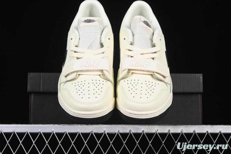 Nike Air Jordan Legacy AJ312 Low Top Sneakers with Velcro Strap and Triple Design - HV1807-101