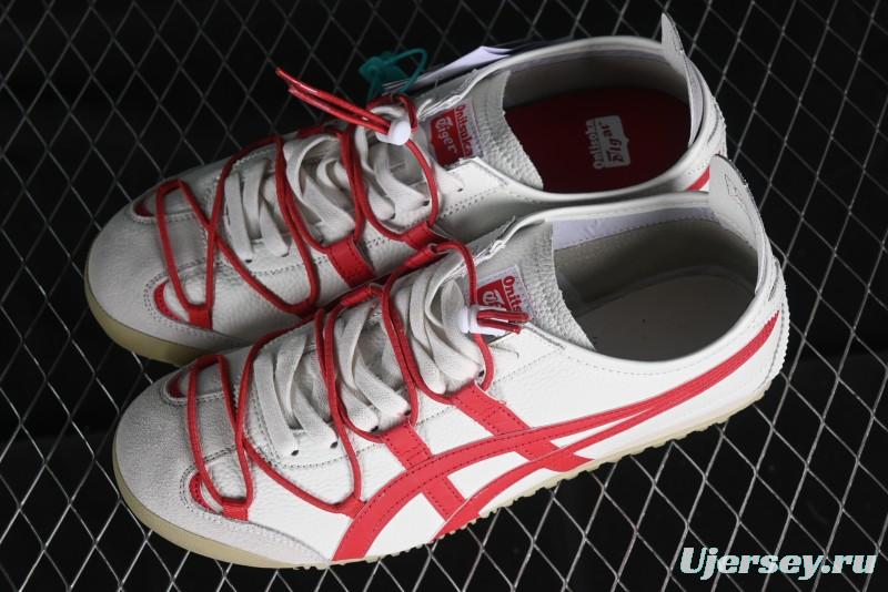 OnitsukaTiger Mexico 66 Low-Top Lace-Up Casual Running Shoes - 1183C216-100