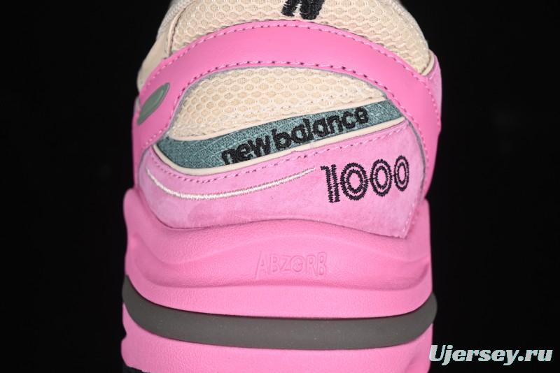 New Balance 1000 Series Retro Dad Style Low-Top Casual Running Shoes - M1000MC