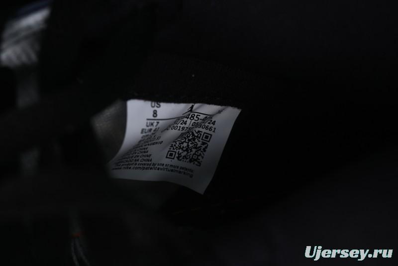 Nike Air Jordan 1 High OG "Midnight Navy" Basketball Shoes with Full Leather Construction - DZ5485-401