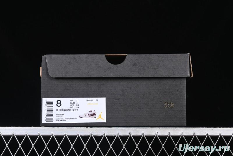 Nike Air Jordan Legacy AJ312 Low Top Sneakers with Velcro Strap and Triple Design - IB4712-161