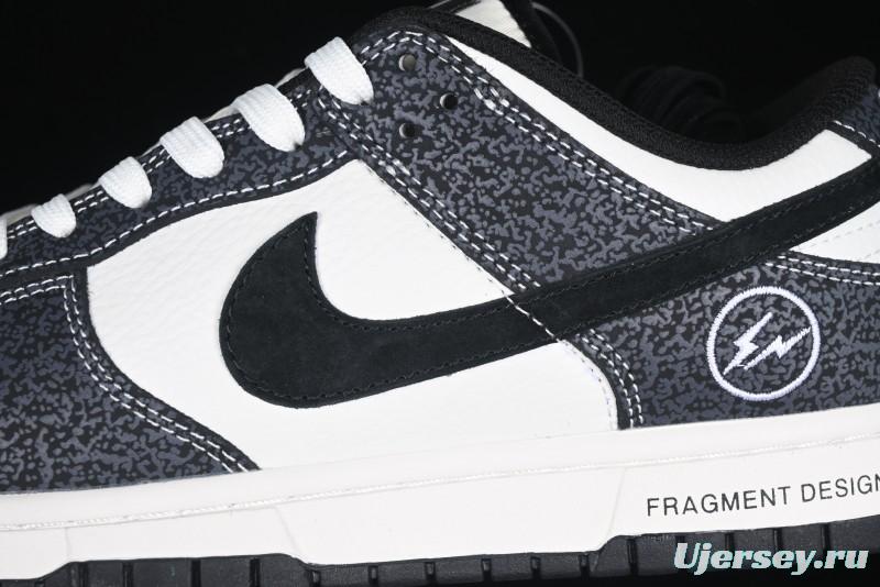 Nike SB Dunk Low Lightning Collaboration Black Swoosh Anniversary Custom Low-Top Skate Shoes - SF1029-401
