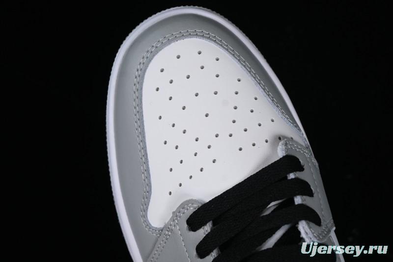 Nike Air Jordan 1 Low AJ1 Grey Black Low Top Casual Sneakers - CZ0790-110