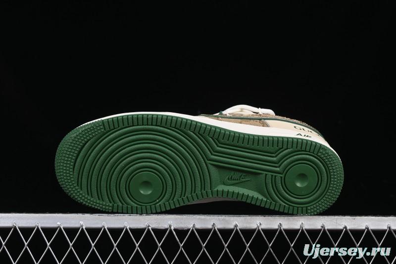Nike Air Force 1 '07 Low Gucci Collaboration Lace-Up Low-Top Casual Sneakers - SJ1198-102