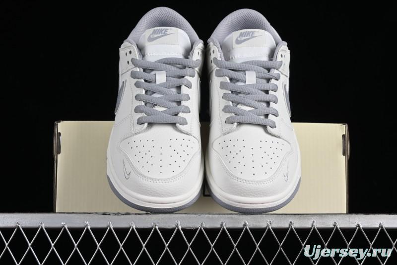 Nike SB Dunk Low NYC Collaboration Light Gray Low-Top Casual Skate Shoes - NC2103-302