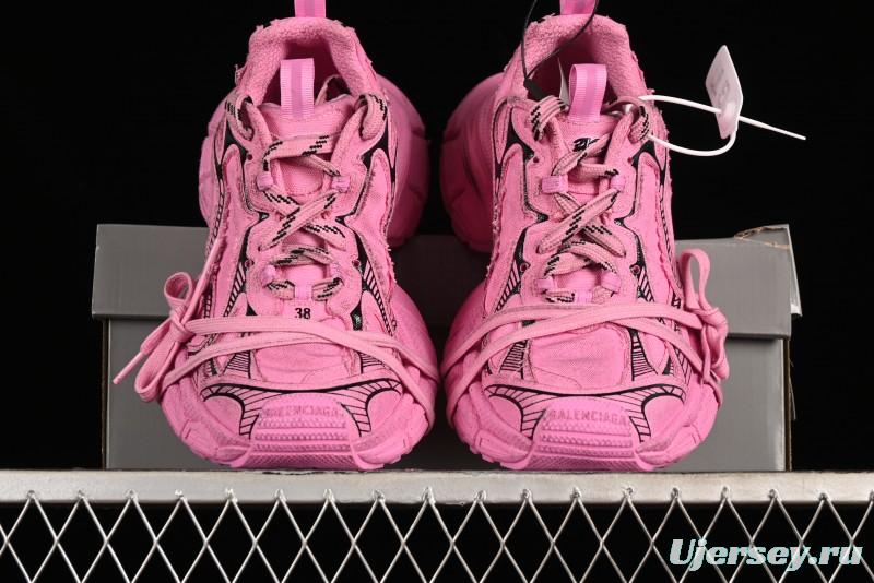 Balenciaga Phantom Sneaker Ten-Gen Trend Running Shoes with Transparent Heel Strap - W3XDC5000