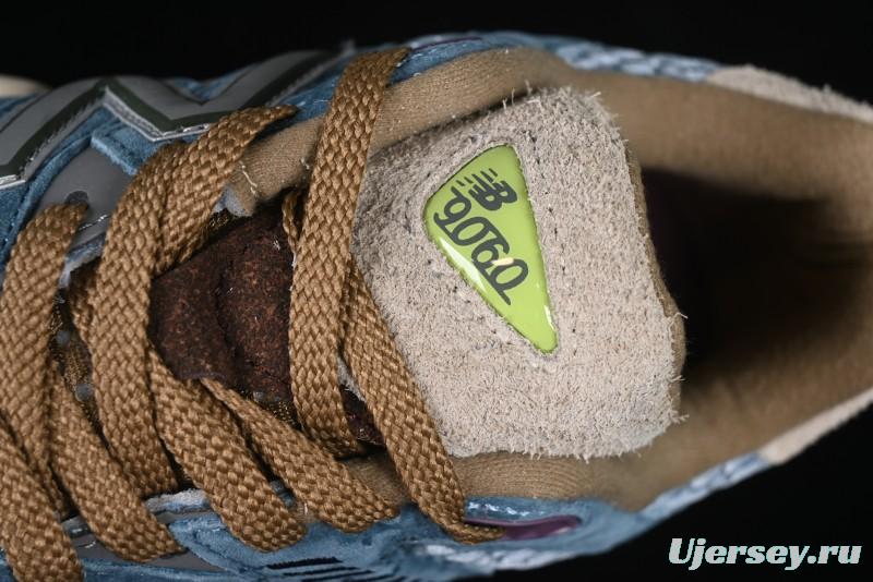 New Balance 9060 Retro Casual Running Sneakers with ABZORB Cushioning Technology - U9060BD1