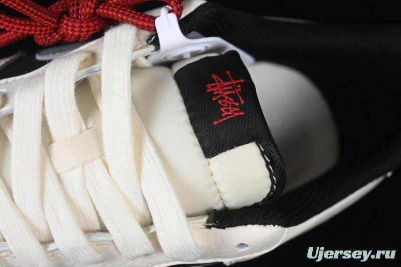 Nike Air Force 1 '07 Low Stussy Collaboration Beige Grey Black Low-Top Casual Sneakers - XZ6188-766