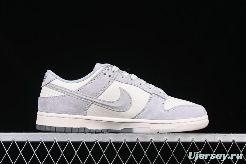 Nike SB Dunk Low The North Face Graffiti Grey Check Anniversary Customized Low-Top Casual Skate Shoes - DM6868-017