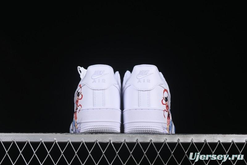 Nike Air Force 1 '07 Low Casual Sneakers with Built-in Full-Length Air Cushion - DD8959-100