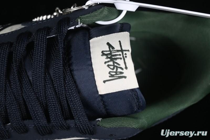 Nike Air Force 1 '07 Low Stussy Collaboration Explosive Blue Low-Top Casual Sneakers - KK1988-040