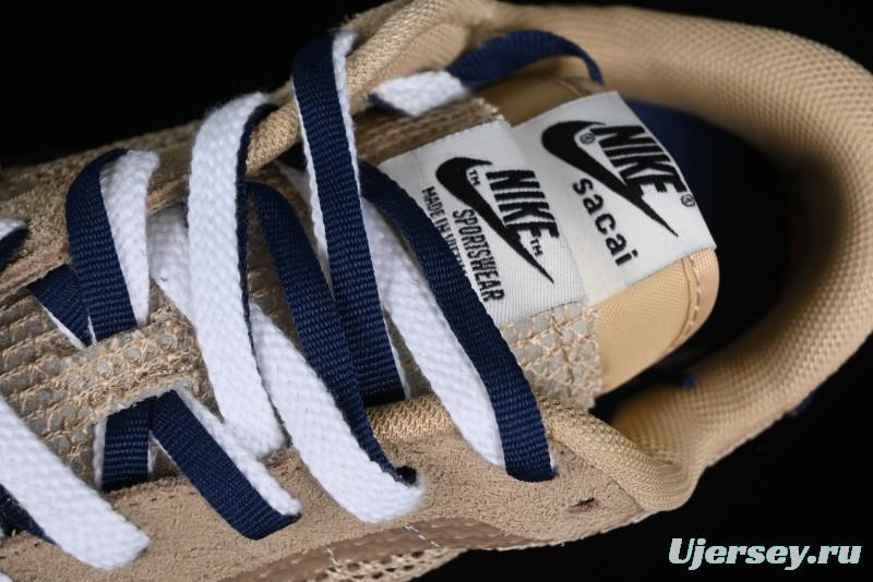 Nike Sacai VaporWaffle 3.0 Deconstructed Running Shoes with Layered Sole - CV1363-102