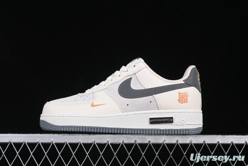 Nike Air Force 1 '07 Low UN Collaboration Beige Grey Metal Tag Casual Sneakers - DF0188-023