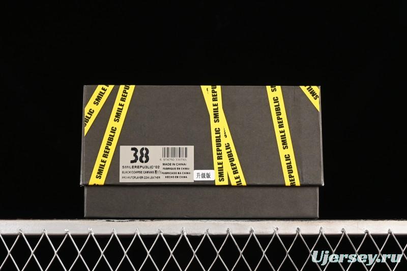 SMILEREPUBLIC SMILE Collection Canvas Sneakers with Thick Sole and Open Toe Design - G.D4